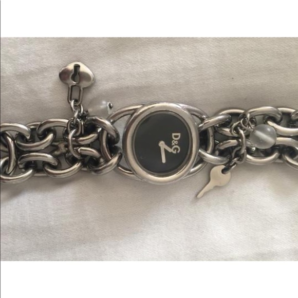 Dolce & Gabbana Chain Link Band Watch with Charms - Picture 3 of 9